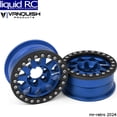 thumbnail image 1 of Vanquish Products Method 1.9 Race Wheel 101 Blue Anodized V2 VPS07760 Electric Car/Truck Option Parts, 1 of 2