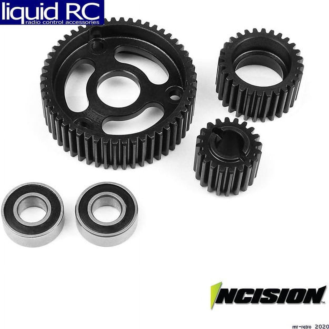 Vanquish Products Aluminum Transmission Housing For Axial SCX10 - Grey Anodized Upgrade Part (VPS01188)