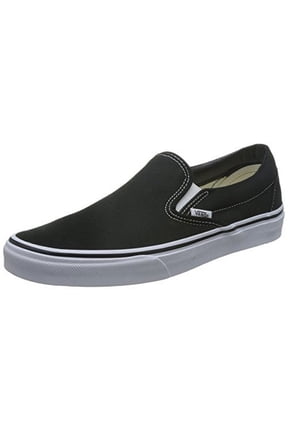 Vans Adult Slip-On Core Classics, Black (Canvas) 9 Mens, 10.5 Womens