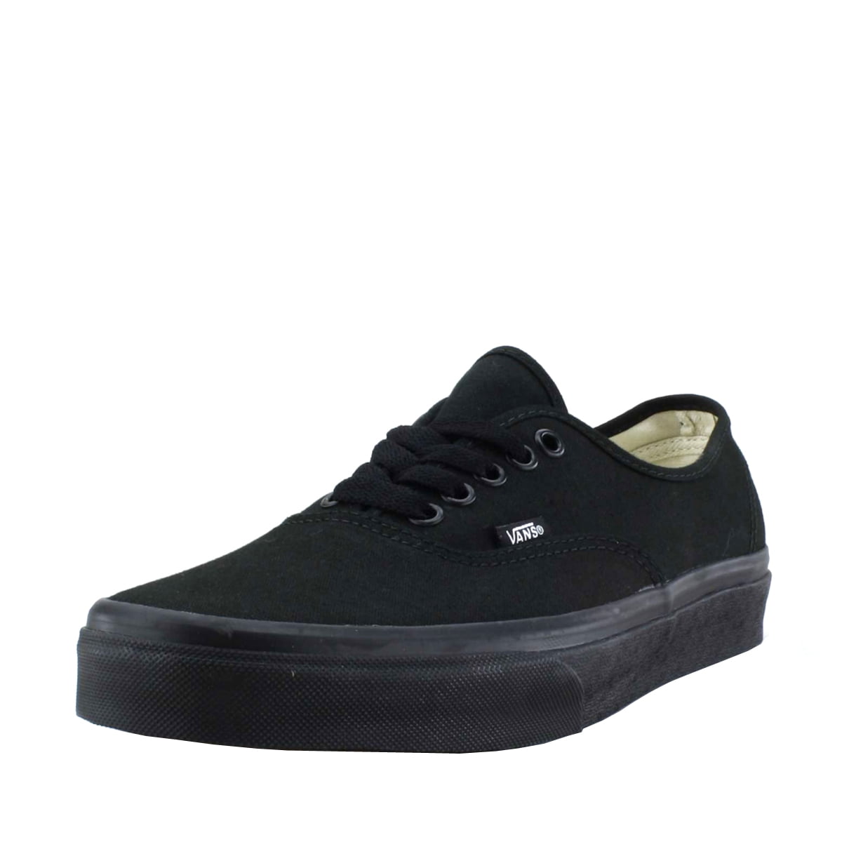 Vans Authentic Black Shoes Unisex Mens 8.5 Womens 10 New In Box Amazon.com | Vans Unisex Authentic Black Canvas VN000EE3BLK  main image 2