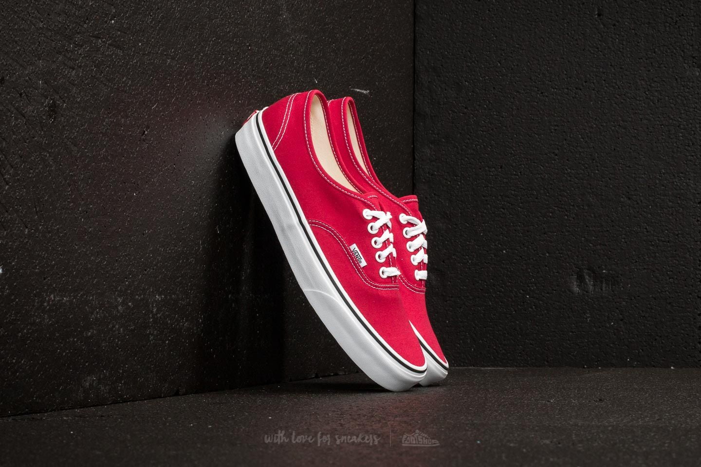Vans crimson sales true white