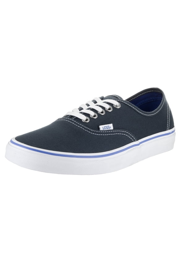 Authentic Midnight Men Round Toe Canvas Blue Sneakers