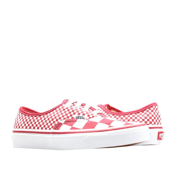 Vans Authentic 'Mix Checker' Men's Shoes Chili Pepper-True White vn0a38em-vk5