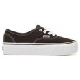 thumbnail image 1 of Vans Authentic Platform Unisex/Adult shoe size 9 Men/10.5 Women  Casual VN0A3AV8BLK Black, 1 of 5