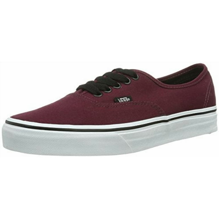 Vans Authentic Unisex Adult Casual Shoe in Port Royale Red/Black