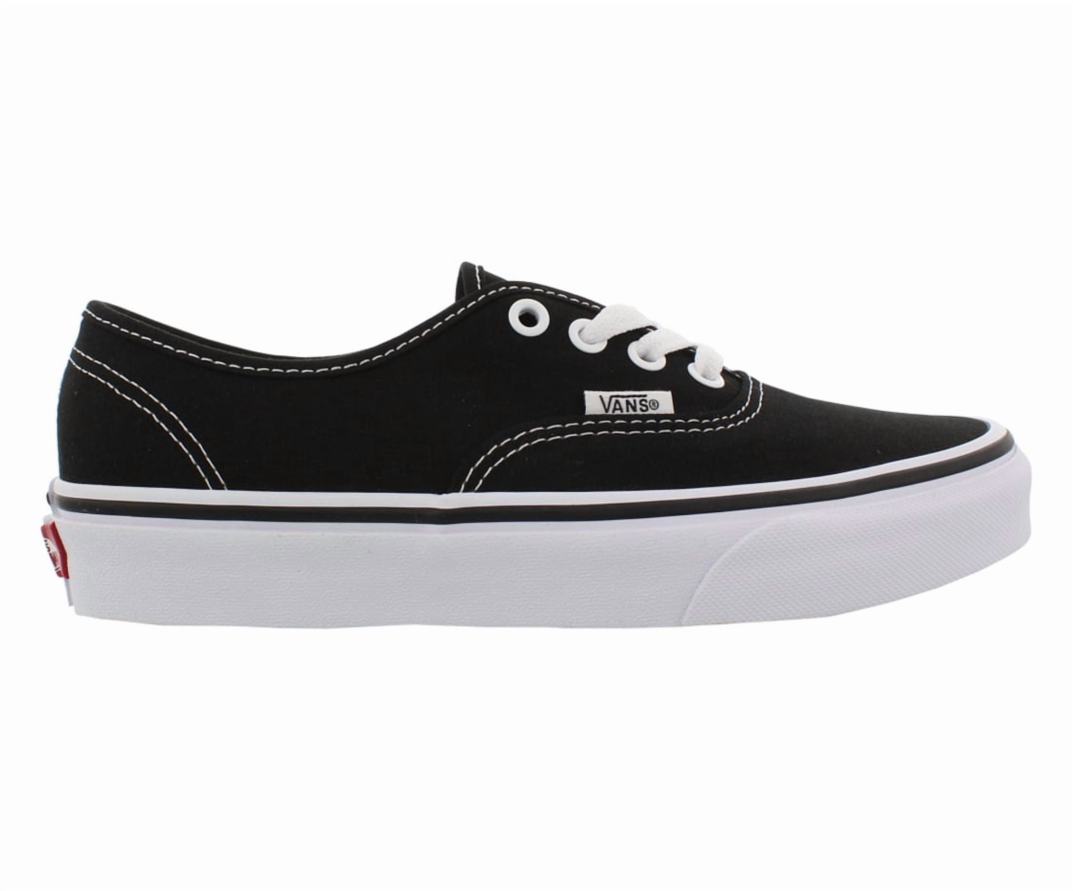 Vans Authentic VN000EE3BLK1 Men's Black & White Skateboarding