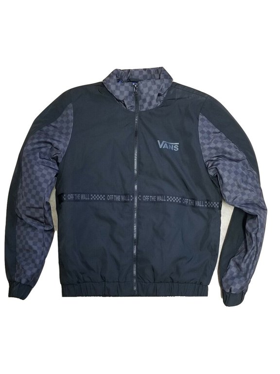 BMX Remix Checkerboard Black Women's Jacket Size XS