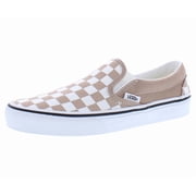Vans Classic Slip On Unisex Shoes Size 4.5, Color Checkerboard Warm Taupe/Brown