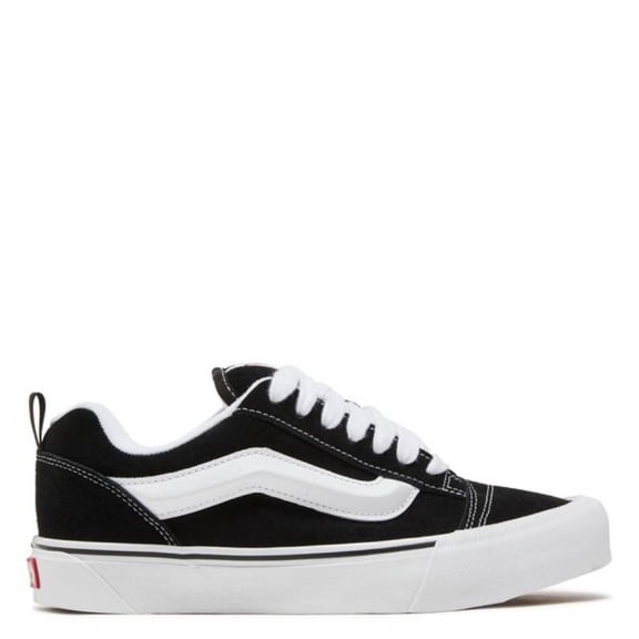 VANS U KNU SKOOL UNISEX SNEAKERS - BLACK - Black / True White / Men 4 / Women 5.5 / Medium