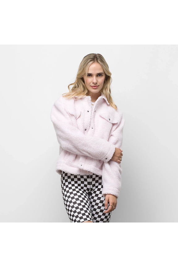 Boxy Women's Sherpa Jacket Size XL