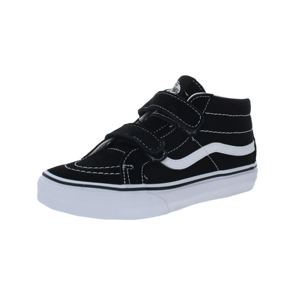 Vans Boys Sk8-Mid Reissue V Faux Leather Little Kid High-Top Sneakers