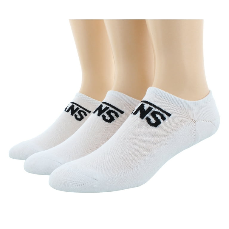 Vans Classic Kick 3 Pack Mens Socks Size XXS Color White Walmart