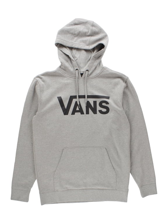 Classic PO Hoodie Mens Active Hoodies Size S, Color: Cement Heather Black