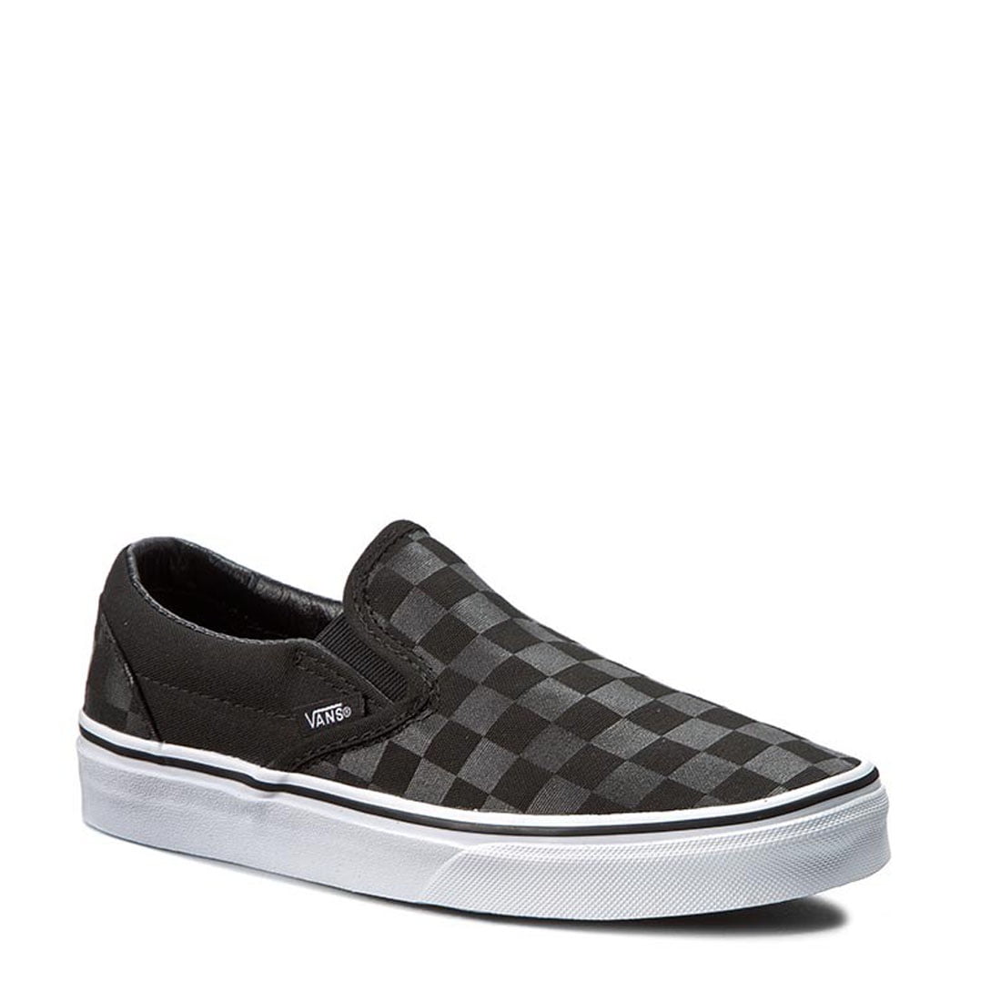 Gray checkered vans slip ons new arrivals