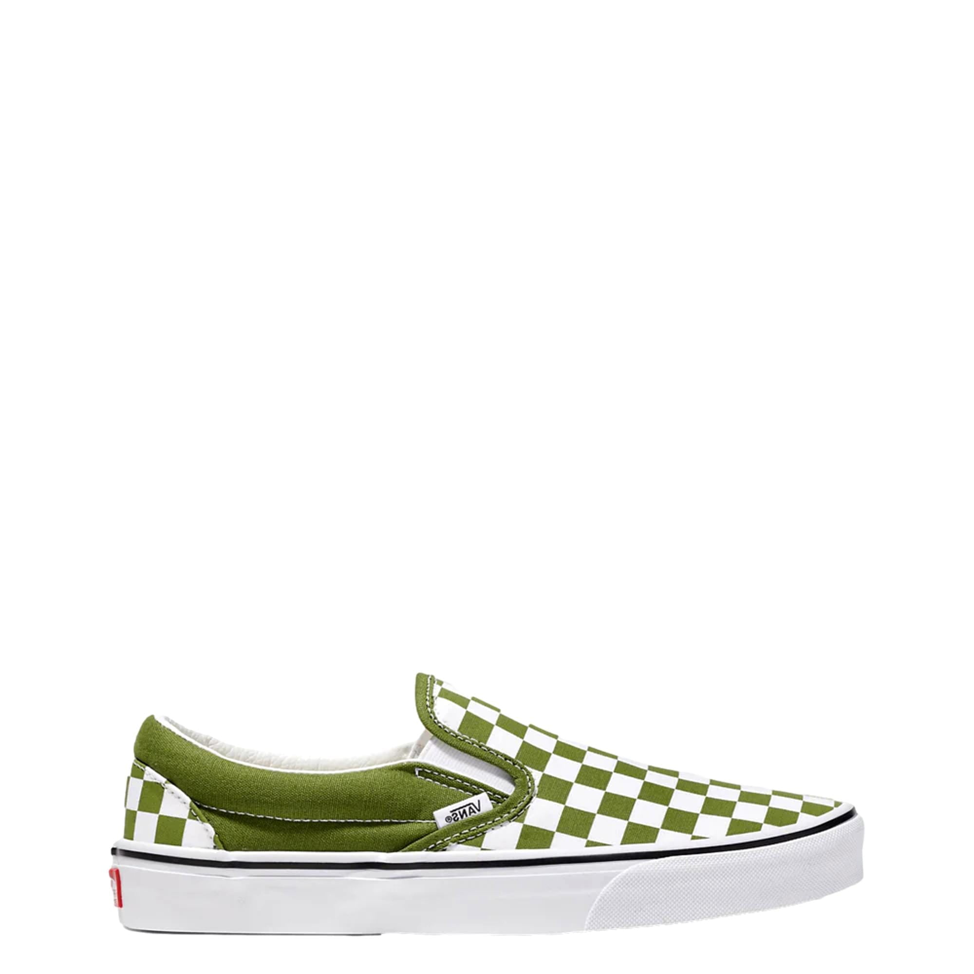 ☆VANS☆ Classic slip-on color tiered checkerboard pesto VN0 Vans Classic Slip-On Color Theory Checkerboard Pesto