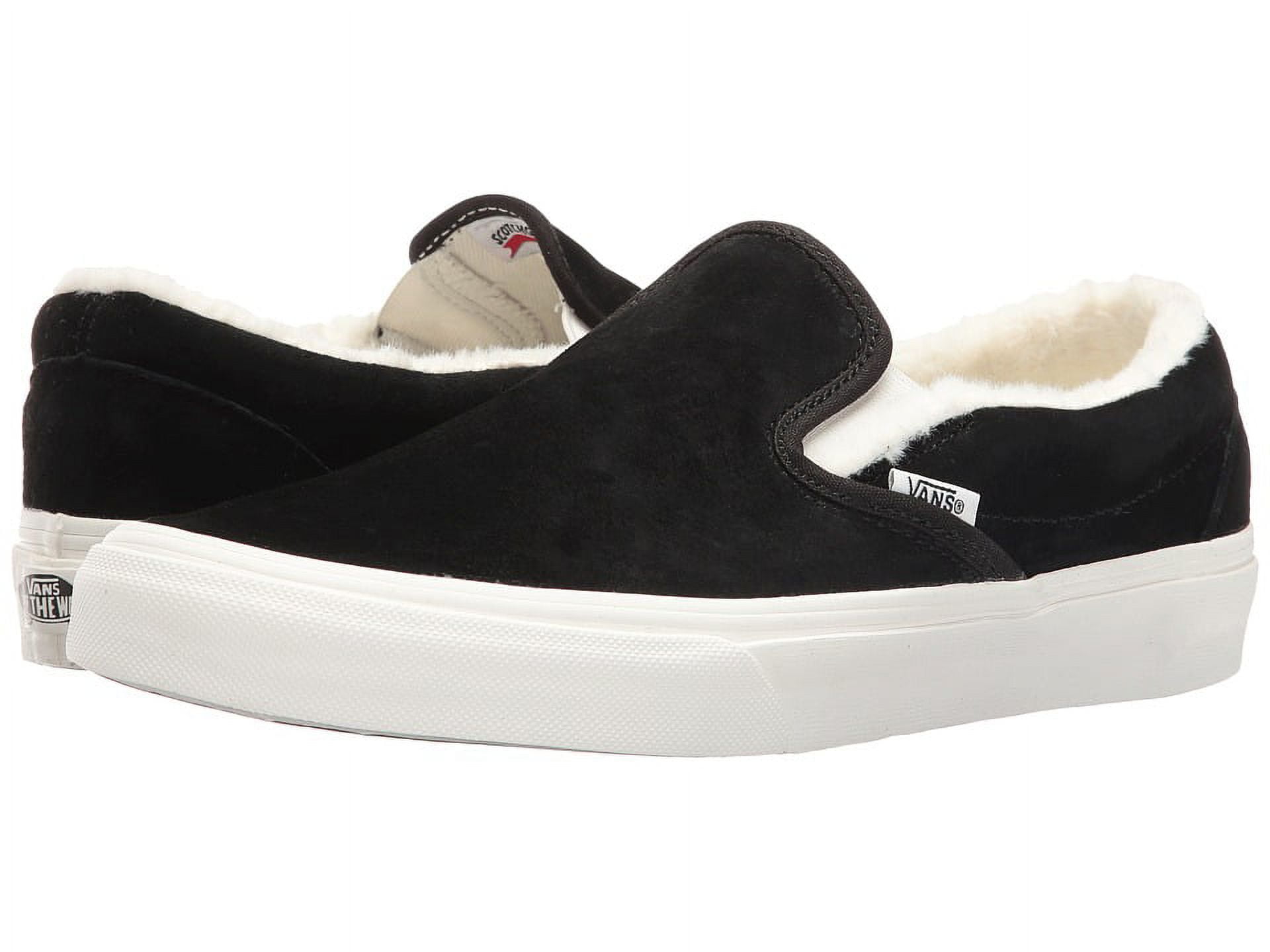 Fuzzy suede cheap slip on vans