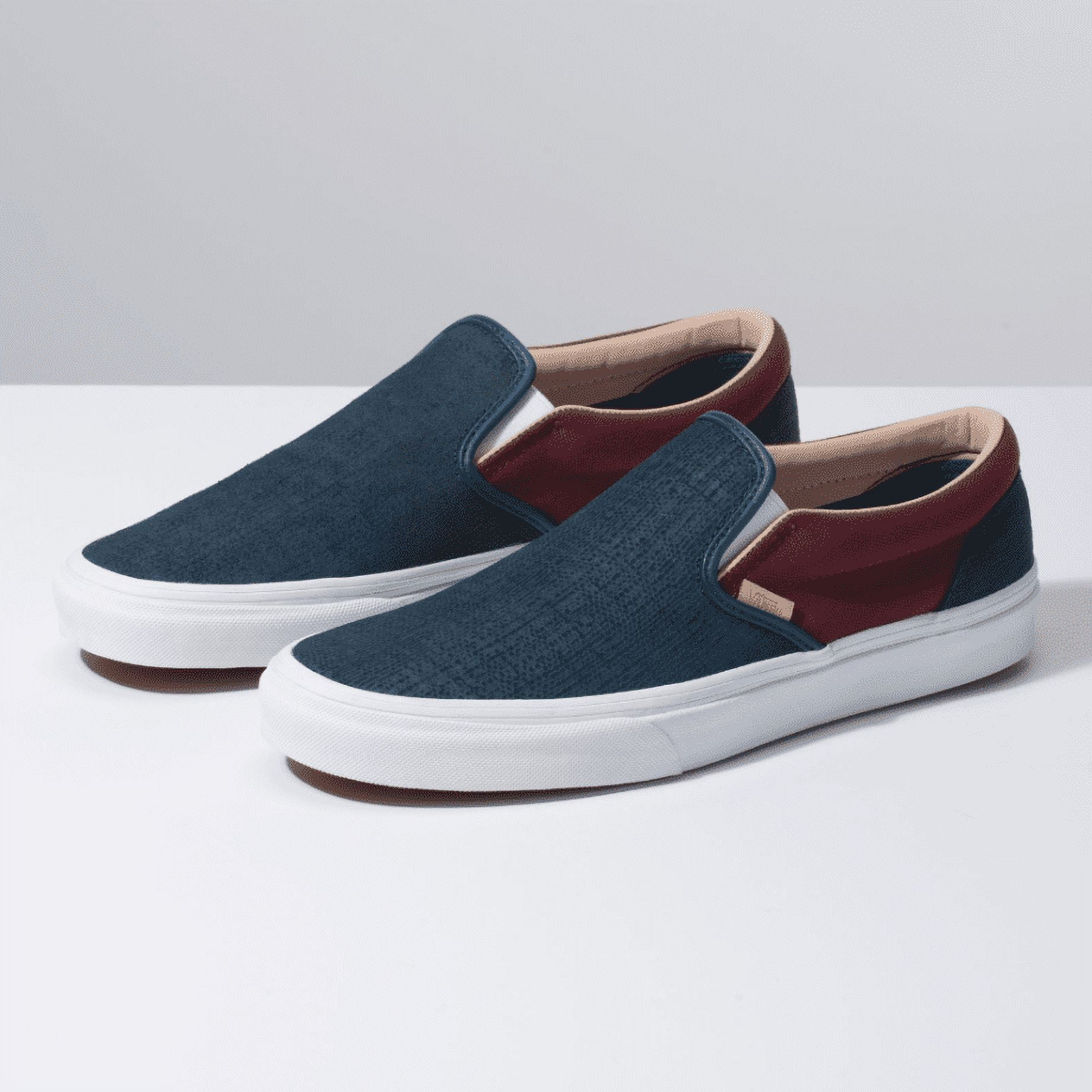 Vans textured suede slip clearance on