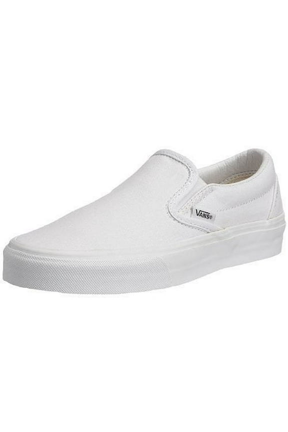 Classic Slip-On (True White) Men's Skate Shoes-14