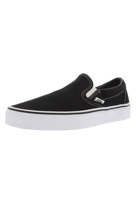 Classic Slip-On Slip-On Mens 12/Womens 13.5 ,Color: Black/White