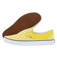 thumbnail image 1 of Vans Classic Slip-On Unisex Shoes Size 8, Color: (Checkerboard) Cyber Yellow/True White, 1 of 4