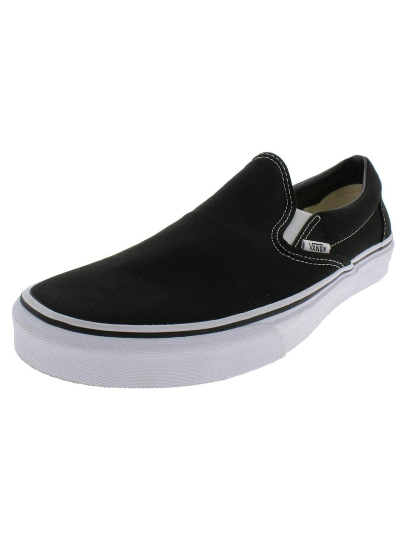 Authentic Vans Classic Slip-on Black/White Men Casual