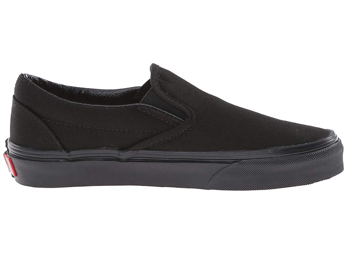 Vans Authentic Black Sole Sneaker in Gray | Lyst