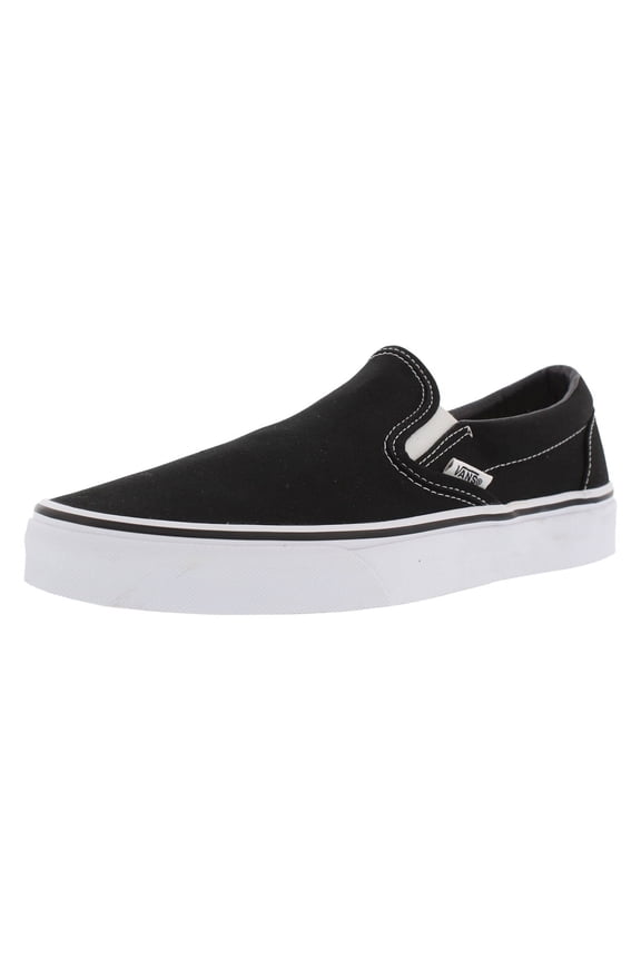 Men's Classic Slip on Skate Shoes, Black, 10 D(M) US
