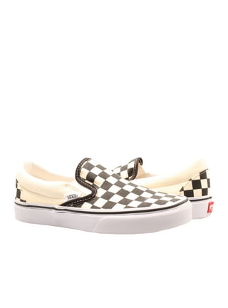 Black and white vans clearance shoes