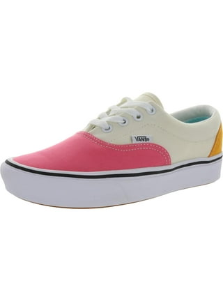Pink yellow 2025 checkered vans