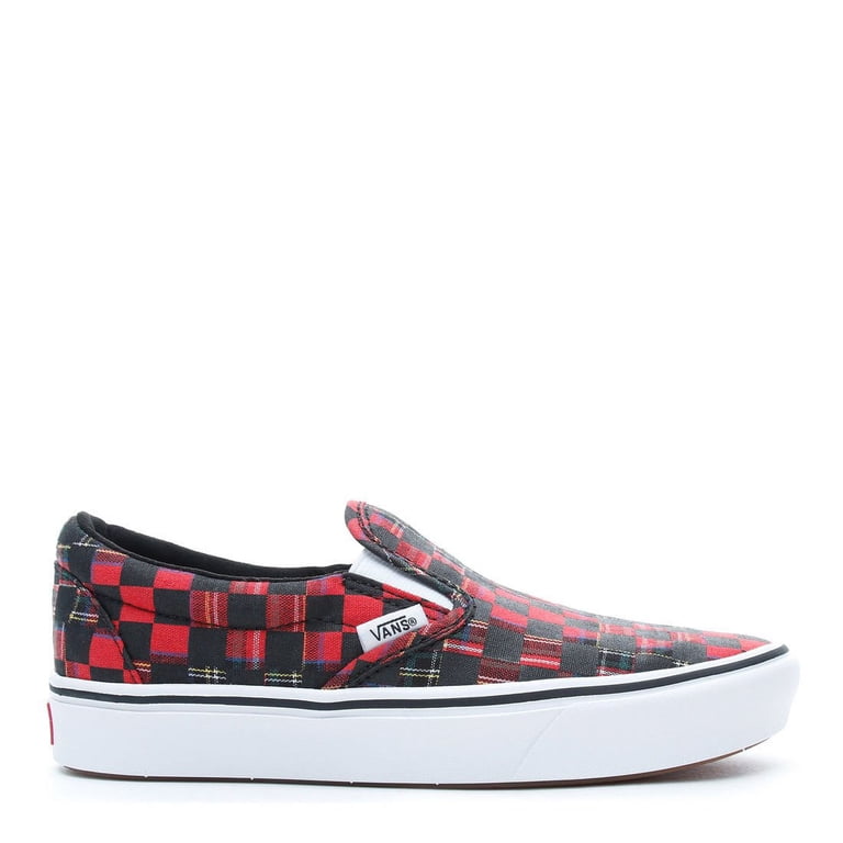plaid vans womens