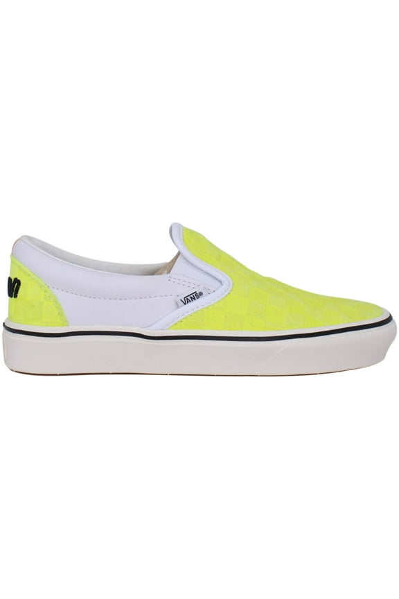 Comfycush Slip-On Yellow/Red-Checkerboard VN0A5DY64D2 Men's Size 8 Medium