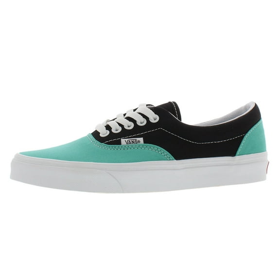 Vans Era Mens Shoes Size 5, Color: Black/Teal