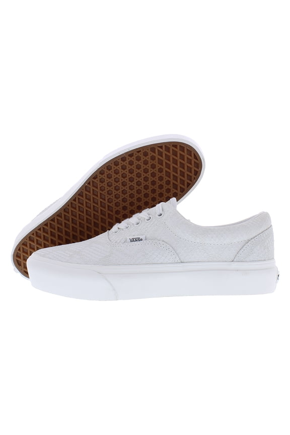 Era Platform Unisex Shoes Size 9.5, Color: Emboss/Blanc De Blanc