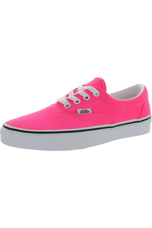 Era Women's Canvas Classic Low Top Lace-Up Sneakers Pink Size 6.5