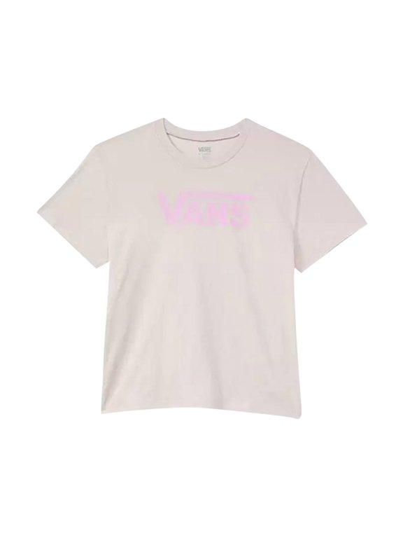 Flying V Ss Tee Womens Active Shirts & Tees Size L, Color: Lavender/Nude