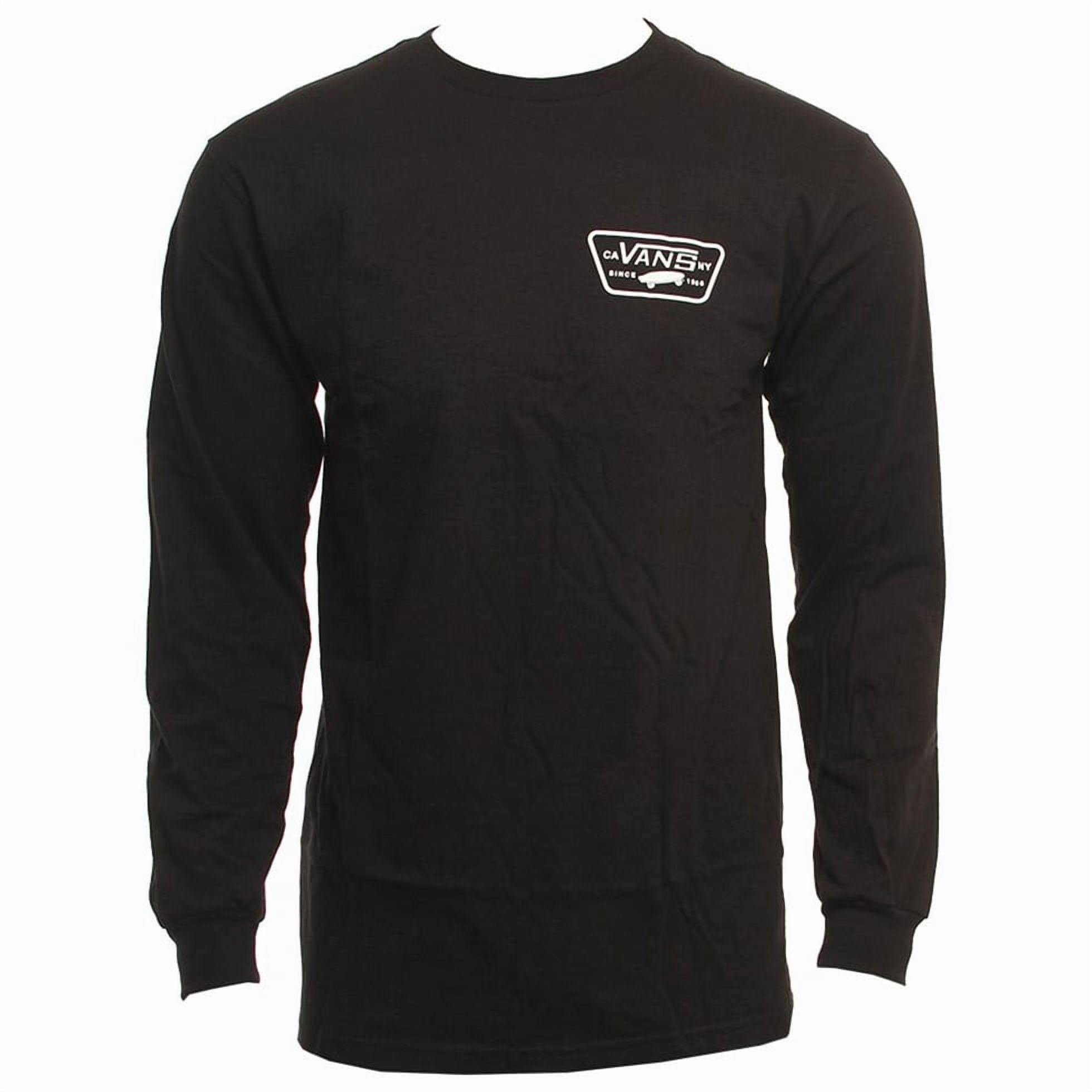 Vans Guys' Full Patch Back Long-Sleeve Tee - Walmart.com
