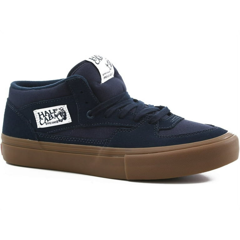 Vans Half Cab Pro Navy Gum Men s Classic Skate Shoes Size 8.5