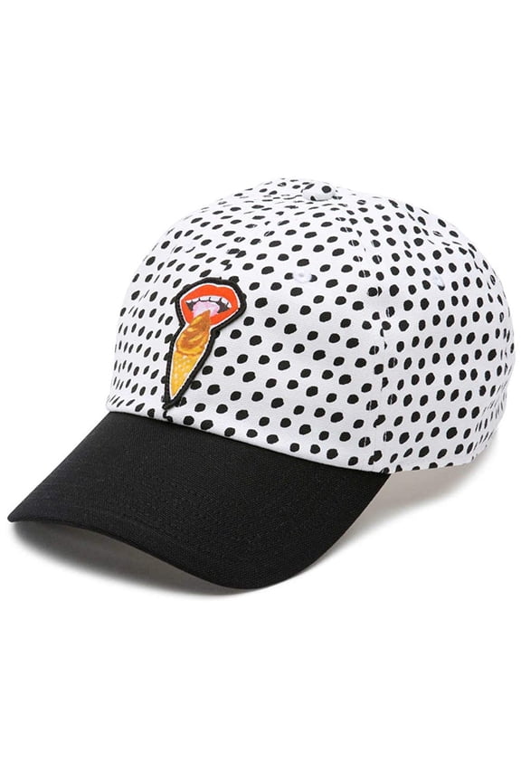 Kendra Court Side Printed Adjustable Hat