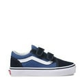 thumbnail image 1 of Vans Kids Old Skool V Skate Shoe Navy/True White 2.5, 1 of 5