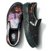 Vans Kids X NASA Space Voyager Galaxy Classic Slip-On Shoes (Kids 12.5)