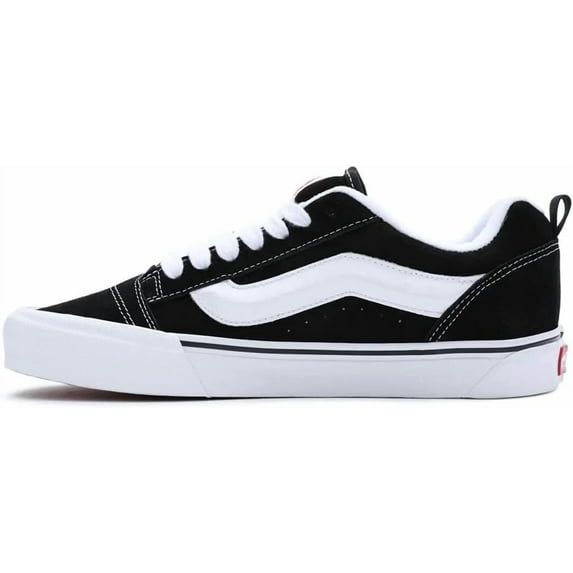 Vans Knu Skool Casual Sneakers Black White Unisex ShoesSize M 12 / W13.5