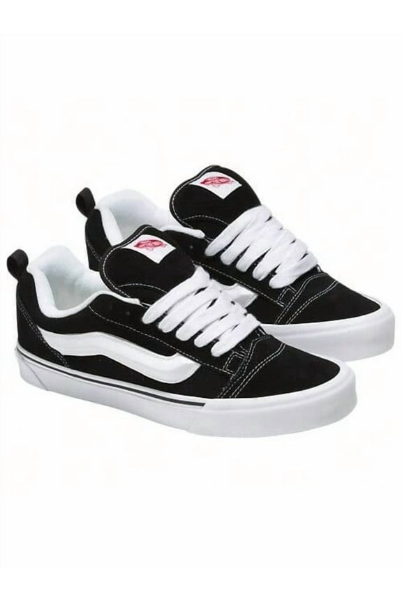 Knu Skool Casual Sneakers Black White Unisex ShoesSize M 4 / W5.5