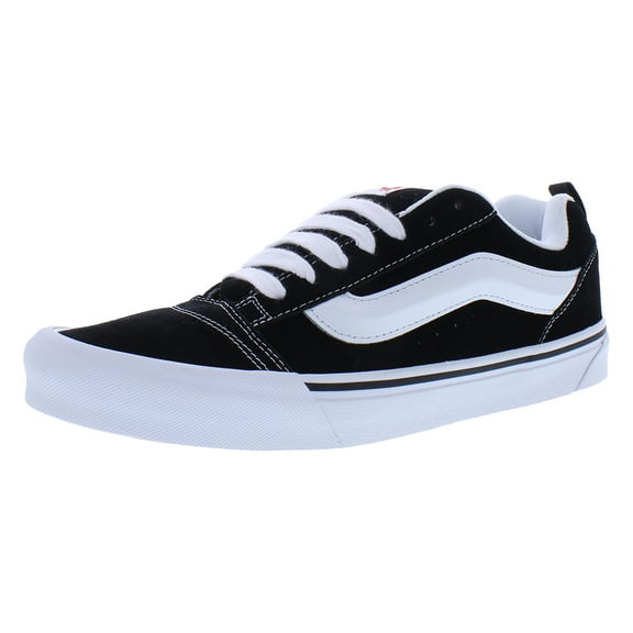 Vans Knu Skool Mens Shoes Size 10, Color: Black/True White