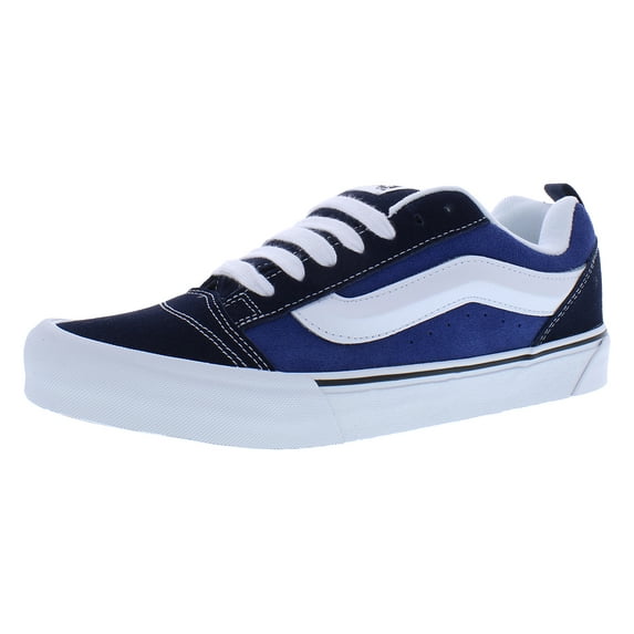 Vans Knu Skool Mens Shoes Size 8, Color: Navy/True White