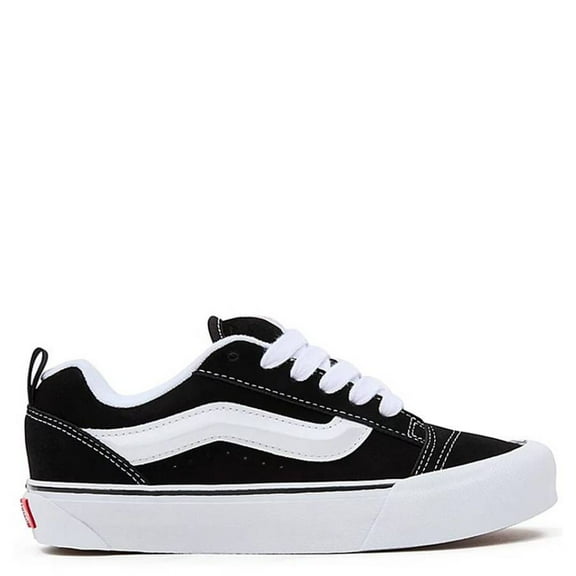 VANS U KNU SKOOL UNISEX SNEAKERS - BLACK - Black / True White / Men 5.5 / Women 7 / Medium