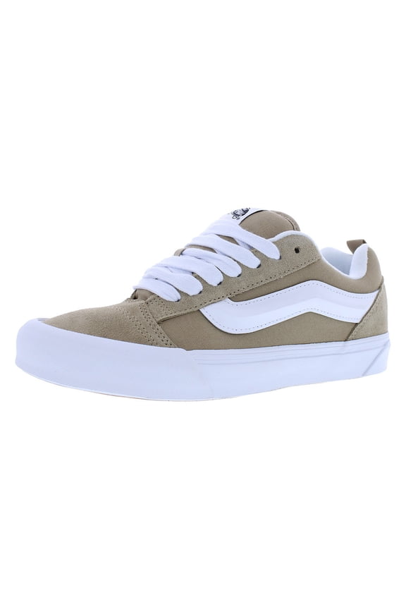 Knu Skool Unisex Shoes Size 8, Color: Khaki