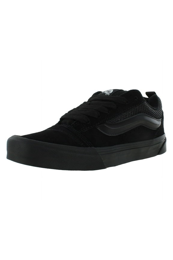 U KNU SKOOL UNISEX SNEAKERS - BLACK - Black / Black / Men 9.5 / Women 11 / Medium