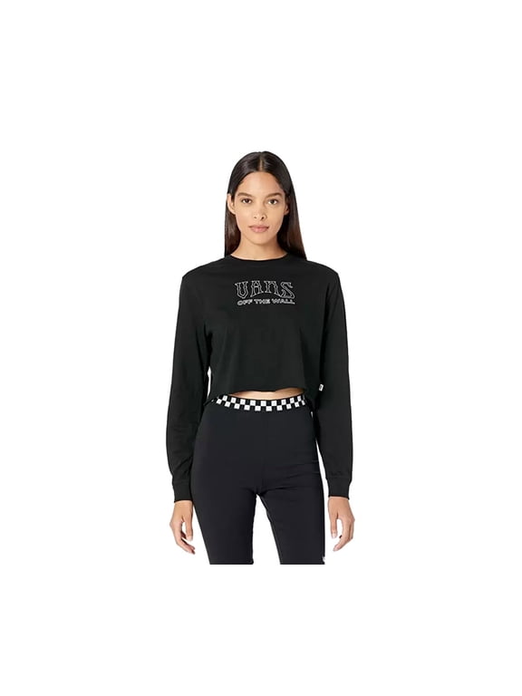 Ls Mindfull Tee Womens Active Shirts & Tees Size L, Color: Black/White