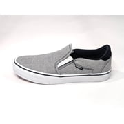 Vans Mens Asher Deluxe Slip On Shoe Summer Canvas Black Size 13