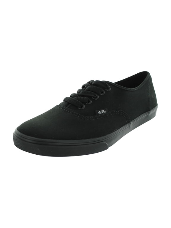 Men's Authentic Lo Pro Black Canvas Skate Shoes 4